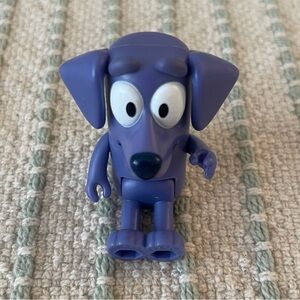 Rare Bluey Jean Luc Character & Friends - French Weimaraner - Labrador Kids Toy